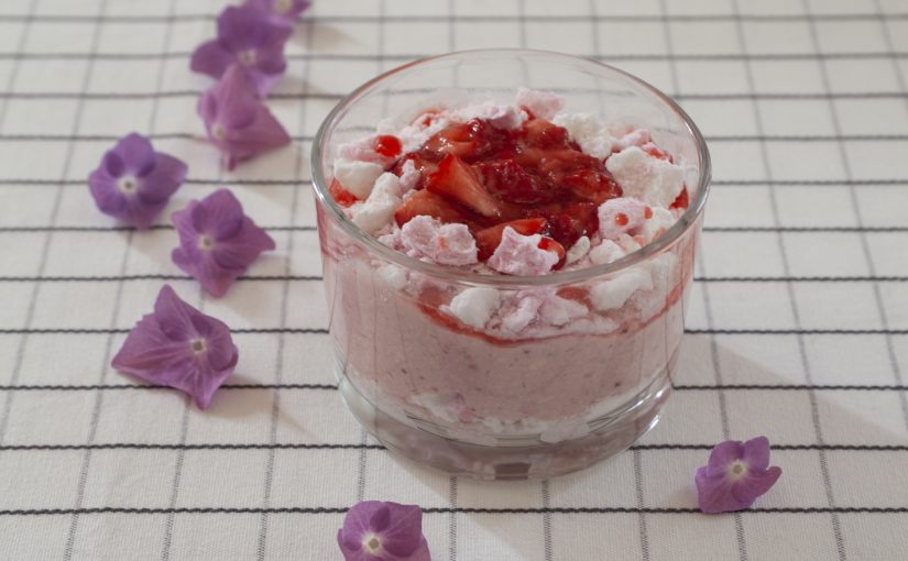 Mousse fragole e yogurt